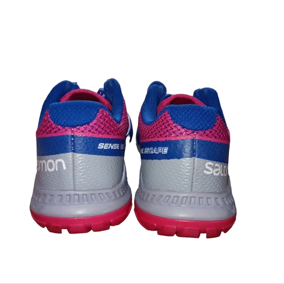 Salomon Sense Ride Ultralight Trail Runner Womens Size 5 EUR 36 Pink/Dark Purple - Picture 5 of 9